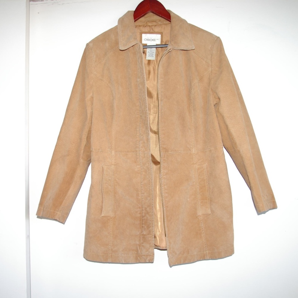 WOMENS GENUINE CHEROKEE LEATHER JACKET